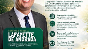 Energia Solar em Pauta: A Trajetória do Deputado Lafayette de Andrada e o Setor Fotovoltaico